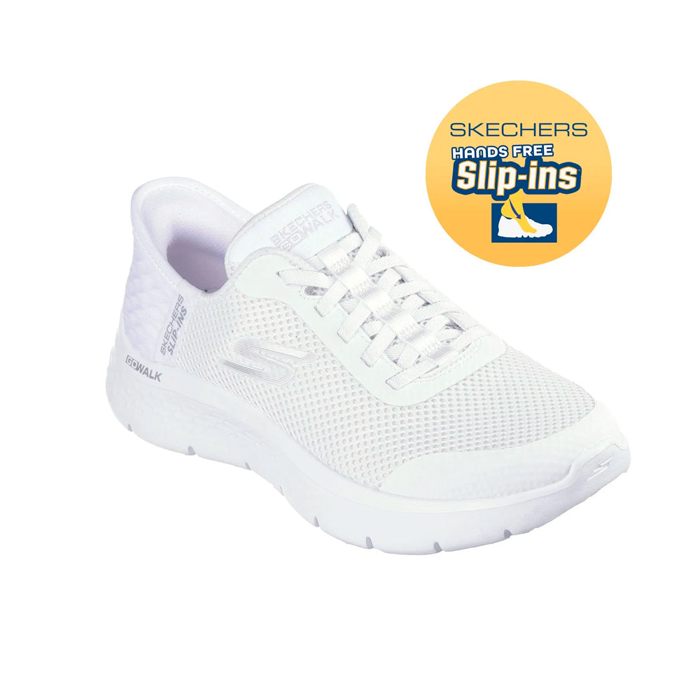 ZAPATILLAS SKECHERS MUJER 124836WHT GO WALK FLEX