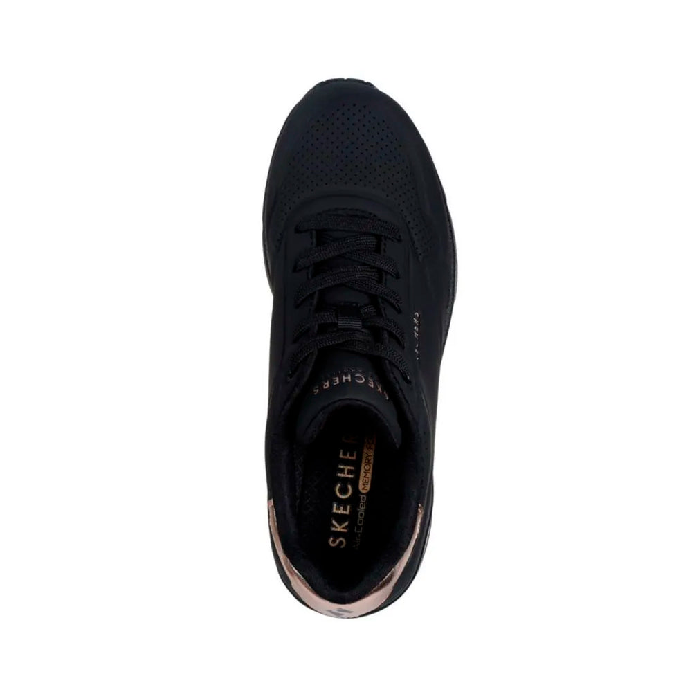 ZAPATILLAS SKECHERS MUJER 177520BBK UNO WEDGE