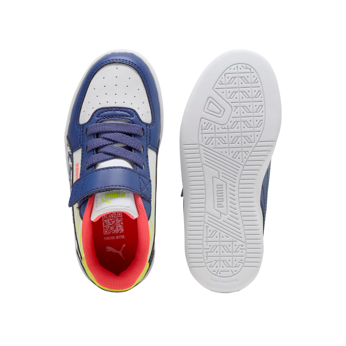 ZAPATILLAS PUMA PRE ESCOLAR CAVEN 2.0 POISED 2 RACE AC + PS