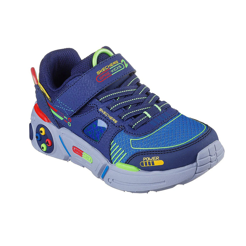 ZAPATILLAS SKECHERS PRE ESCOLAR GAMETROIX 2.0