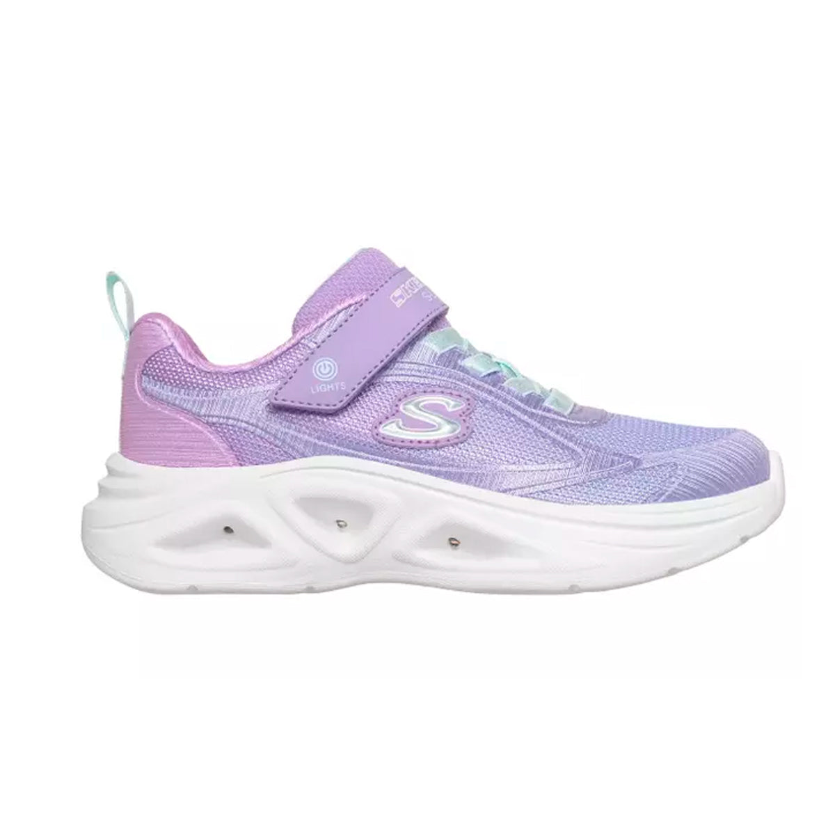 ZAPATILLAS SKECHERS PRE ESCOLAR SOLA GLOW 2.0