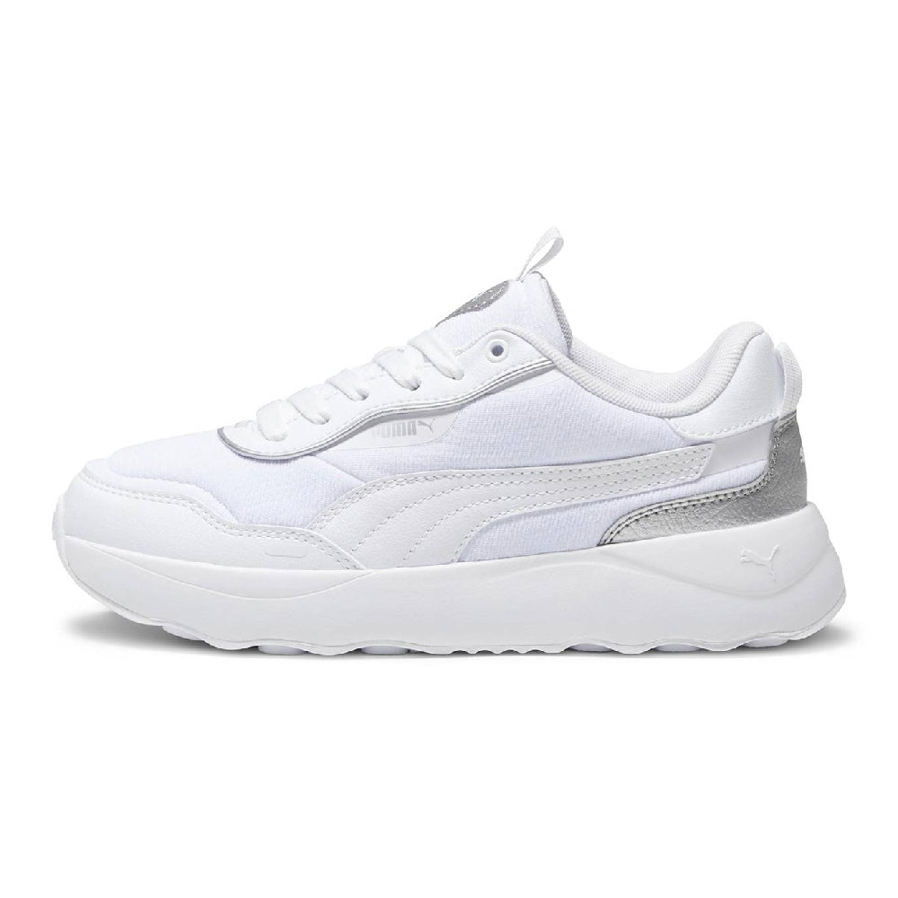 ZAPATILLAS PUMA MUJER RUNTAMED PLATFORM POP-UP METALLICS