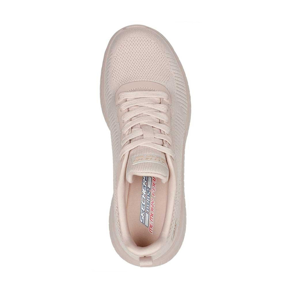 ZAPATILLAS SKECHERS MUJER 117209NUDE BOBS SQUAD CHAOS