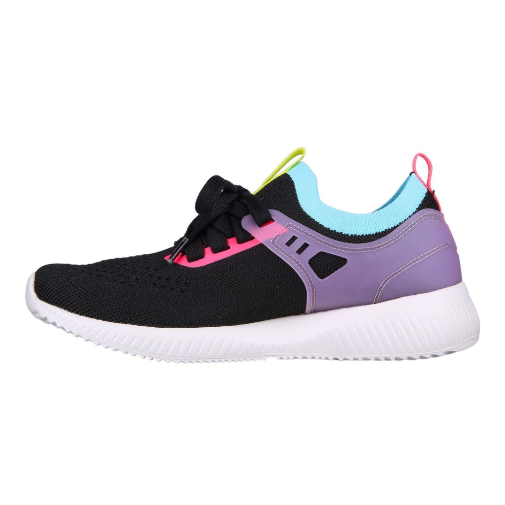 ZAPATILLAS SKECHERS MUJER 117283BKMT BOBS SQUAD CHAOS