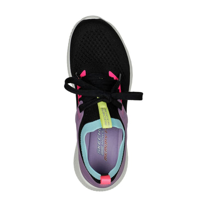 ZAPATILLAS SKECHERS MUJER 117283BKMT BOBS SQUAD CHAOS